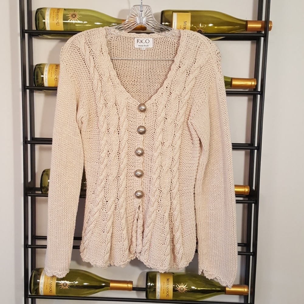RICO hand knit sweater